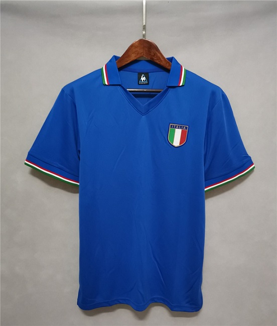 AAA Quality Italy 1982 World Cup Home Soccer Jersey